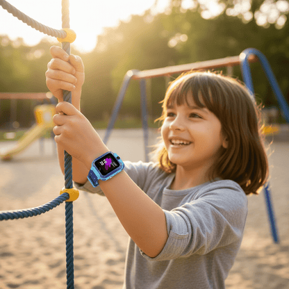 Kids GPS Smartwatch with SOS Button & Educational Games 2