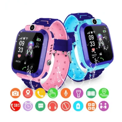 Kids GPS Smartwatch with SOS Button & Educational Games 5