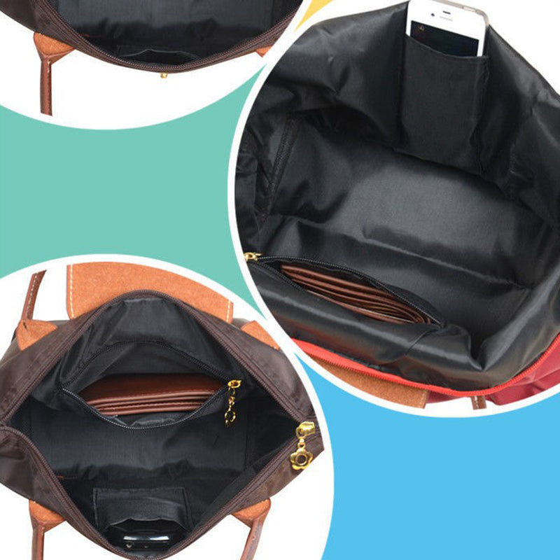 Large Leather Tote Bag for Women — Waterproof Shoulder Bag 9