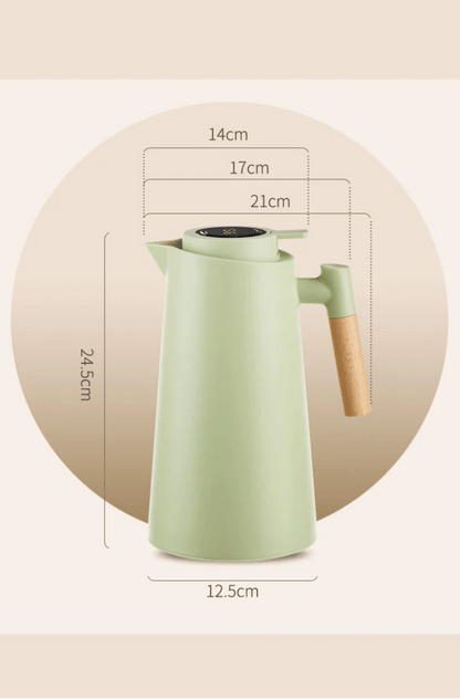Lattea Pure Stainless Steel Thermos Flask — Leakproof 1L 6