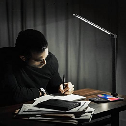 LED Desk Lamp with Wireless Charging & Touch Control 3