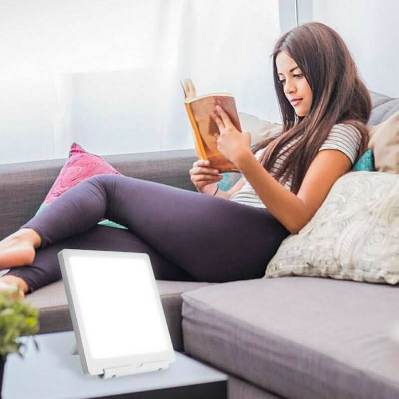 LED Light Therapy Lamp 6000/10000 Lux – Portable Mood Booster 2