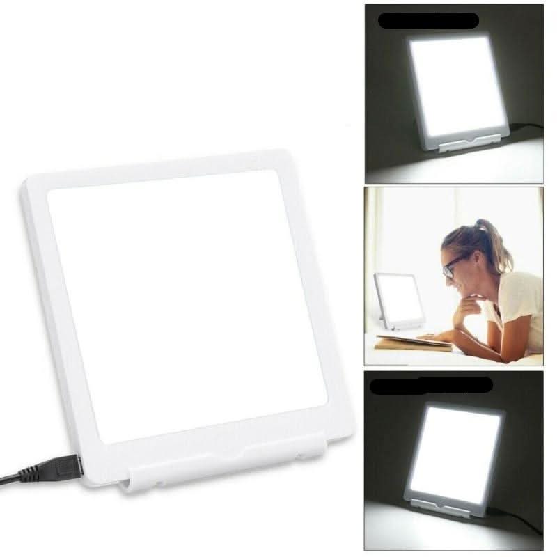 LED Light Therapy Lamp 6000/10000 Lux – Portable Mood Booster 3