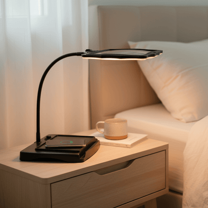 LED Magnifying Desk Lamp — 3x Lens & Flexible Gooseneck Arm 1