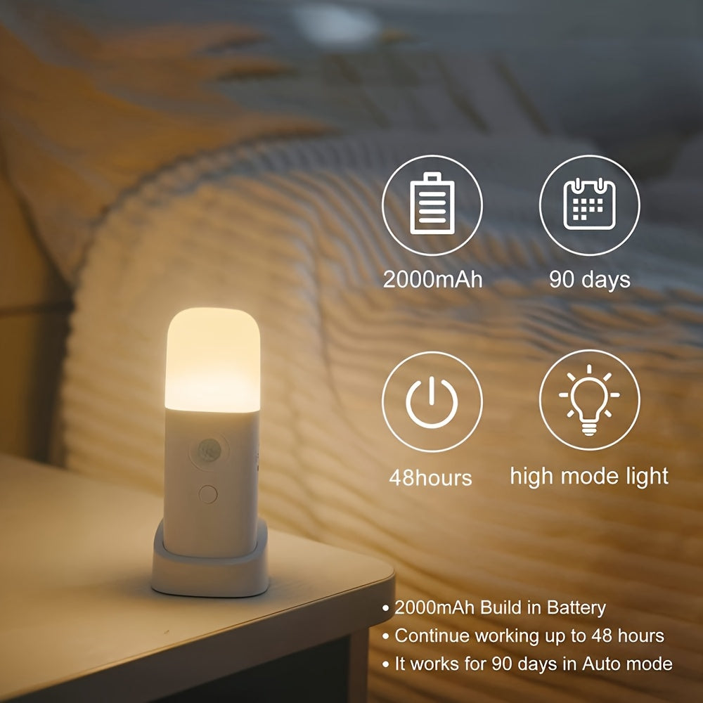 LED Night Light with Motion Sensor – USB Rechargeable 4