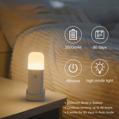 LED Night Light with Motion Sensor – USB Rechargeable 4