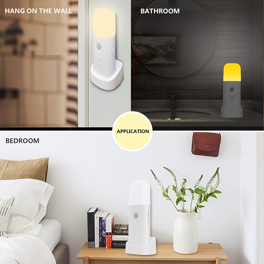 LED Night Light with Motion Sensor – USB Rechargeable 9