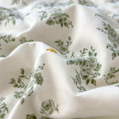 Lightweight Floral Summer Quilt — Breathable Thin Bedding 11