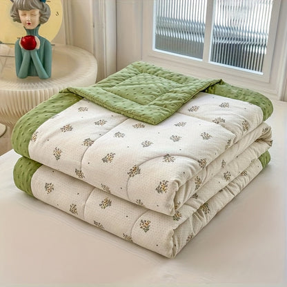 Lightweight Floral Summer Quilt — Breathable Thin Bedding 6