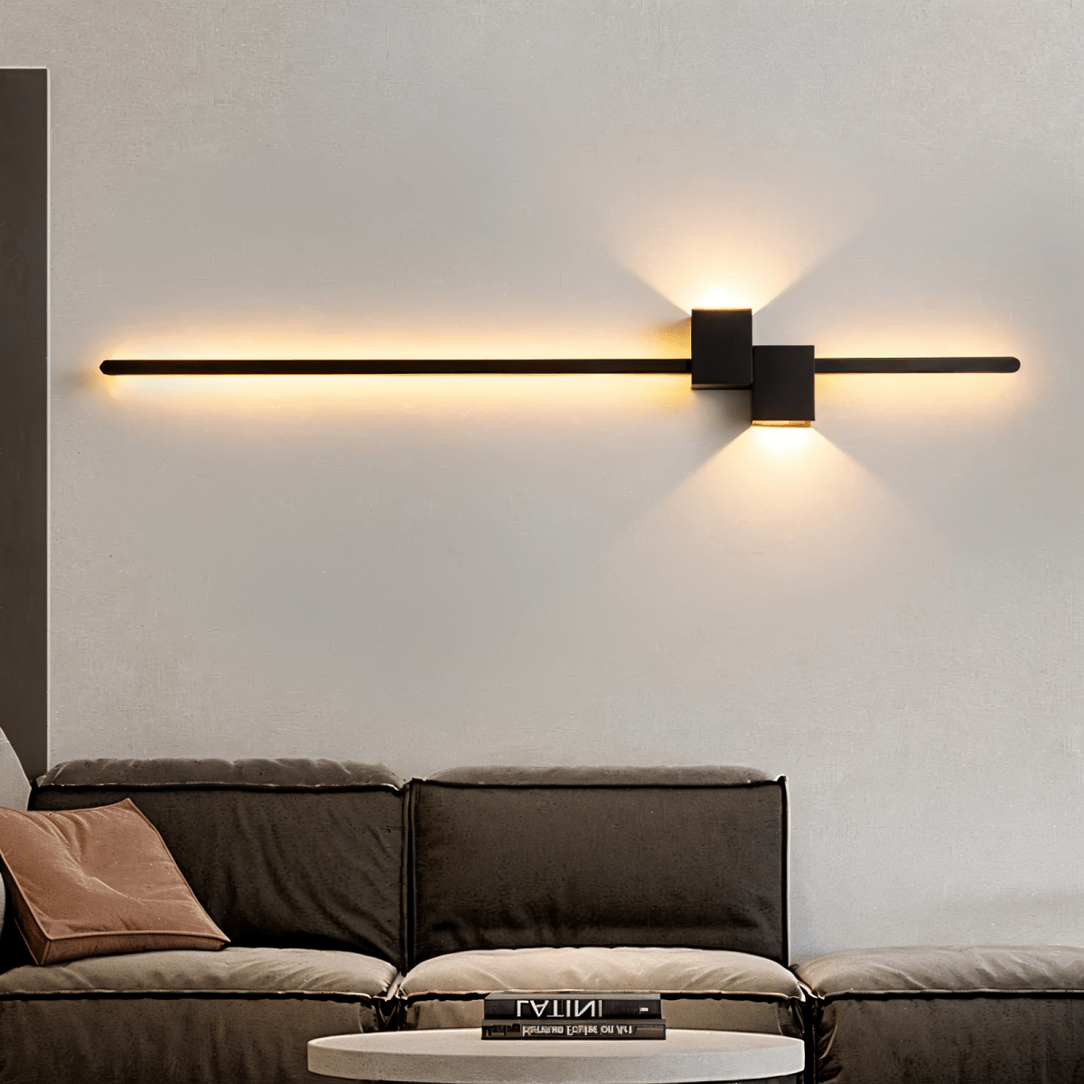 LINESTRIPE Minimalist LED Wall Light — Indirect Linear Lighting 2