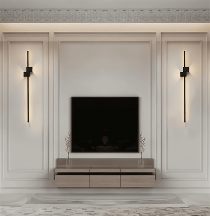 LINESTRIPE Minimalist LED Wall Light — Indirect Linear Lighting 6