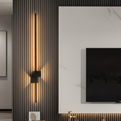 LINESTRIPE Minimalist LED Wall Light — Indirect Linear Lighting 7