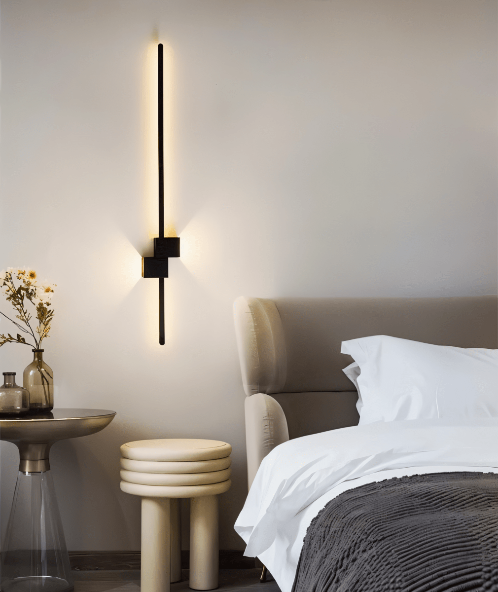LINESTRIPE Minimalist LED Wall Light — Indirect Linear Lamp 8