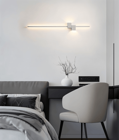 LINESTRIPE Minimalist LED Wall Light — Indirect Linear Lighting 9