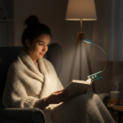 LITFLEX Neck Reading Light — 3 Color Modes USB Rechargeable LED 3