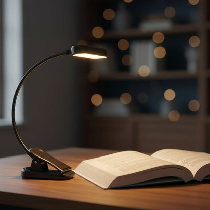 LITFLEX Neck Reading Light — 3 Color Modes USB Rechargeable LED 1