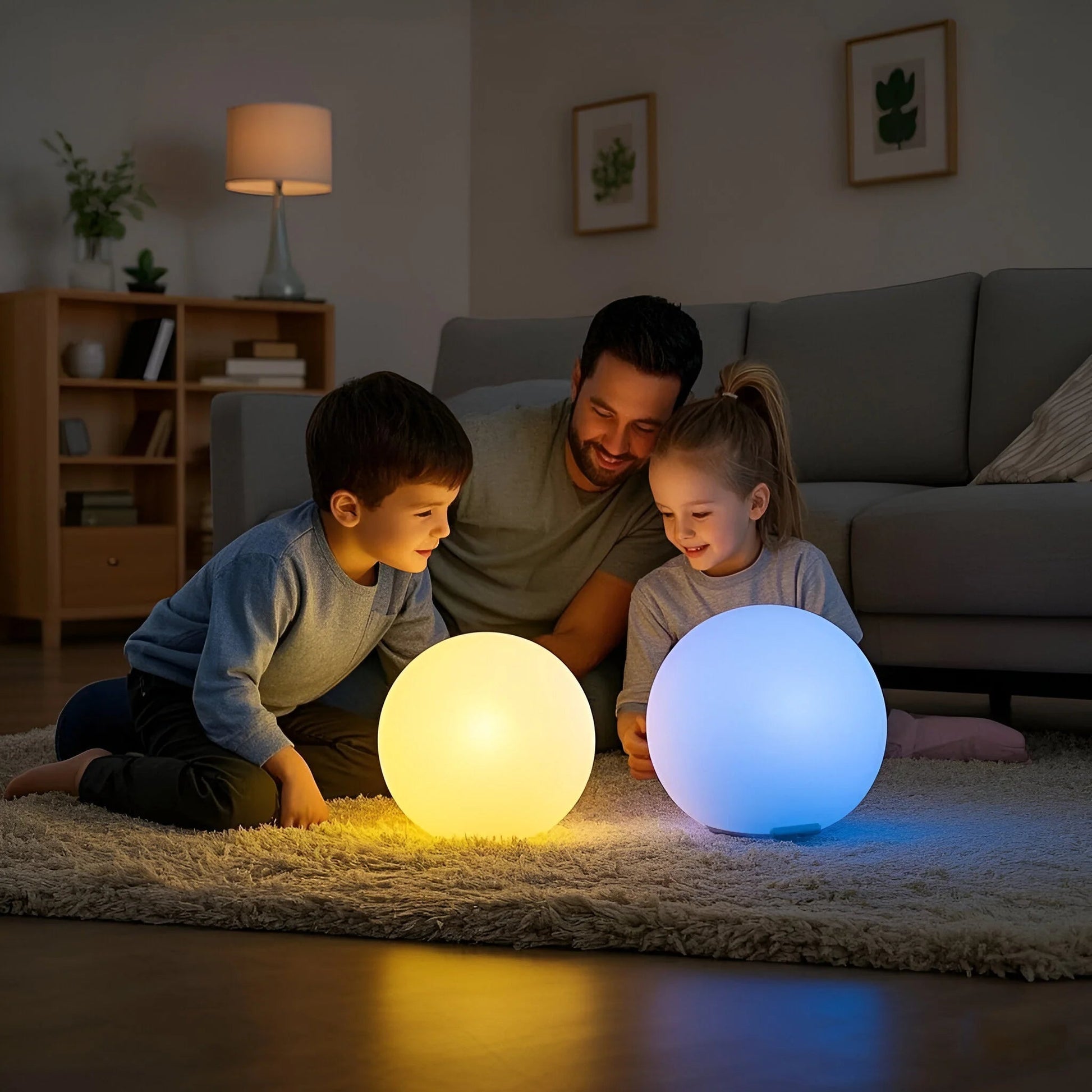 LumiGlobe Spherical LED Garden Light — Wireless & Weatherproof 2