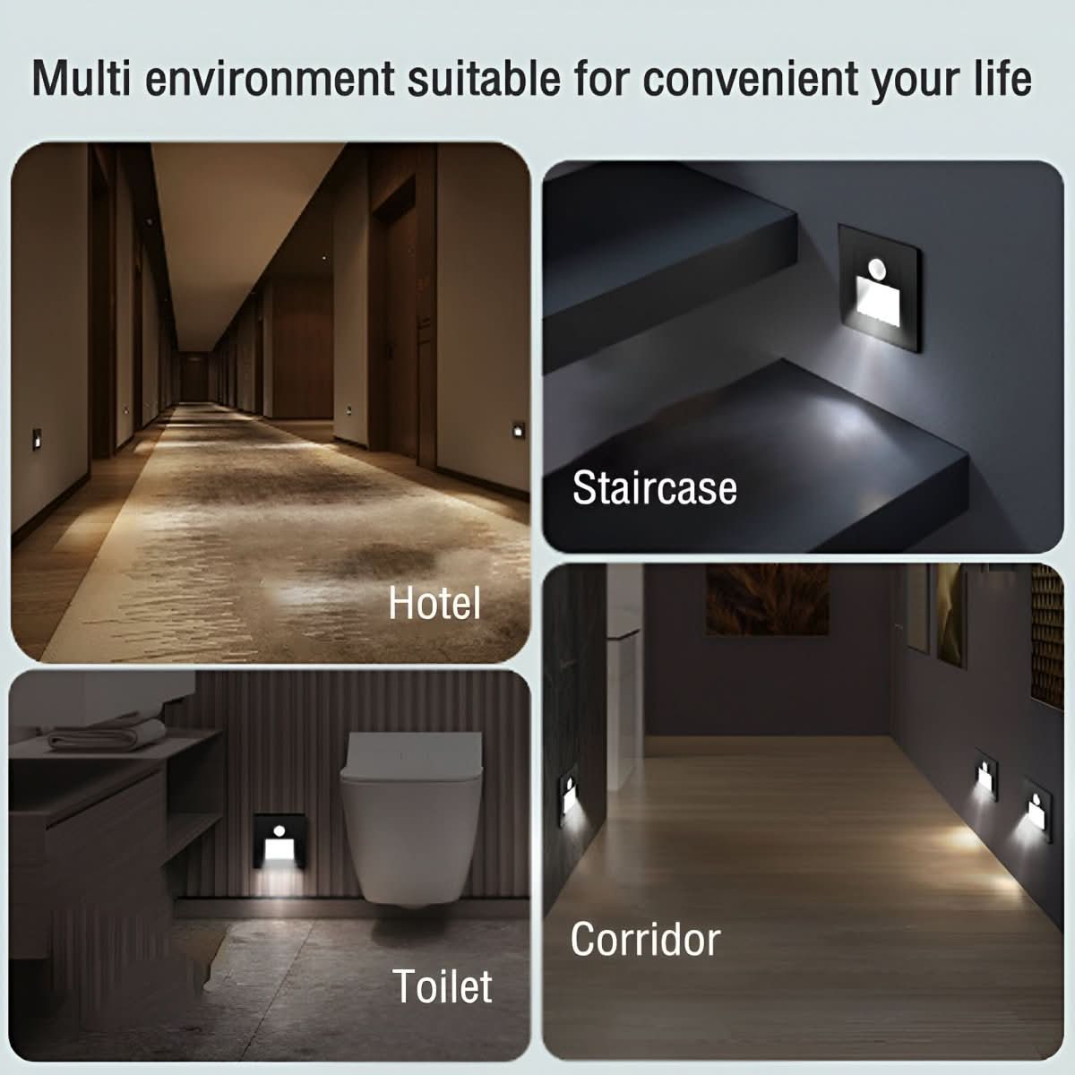 LumiStep Motion Sensor Wall Light – Safe Indoor Lighting 5