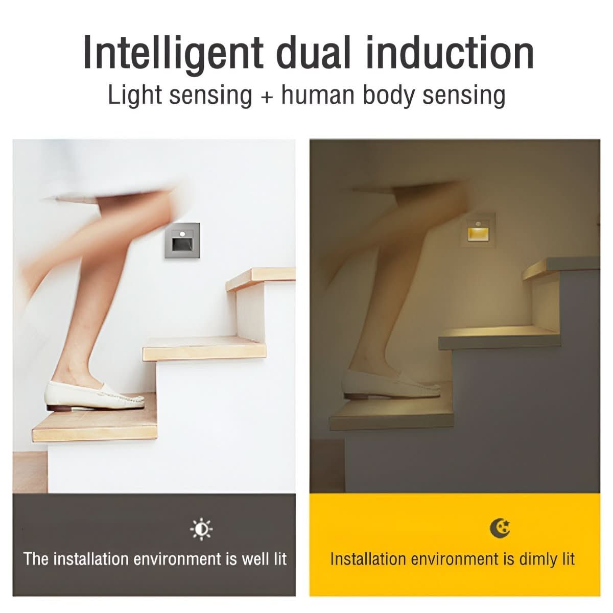 LumiStep Motion Sensor Wall Light – Safe Indoor Lighting 7