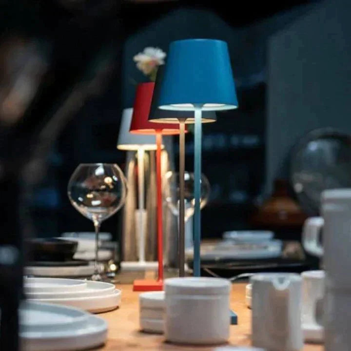 LumoGlow Wireless LED Table Lamp — Touch Control, 20Hr Battery 12