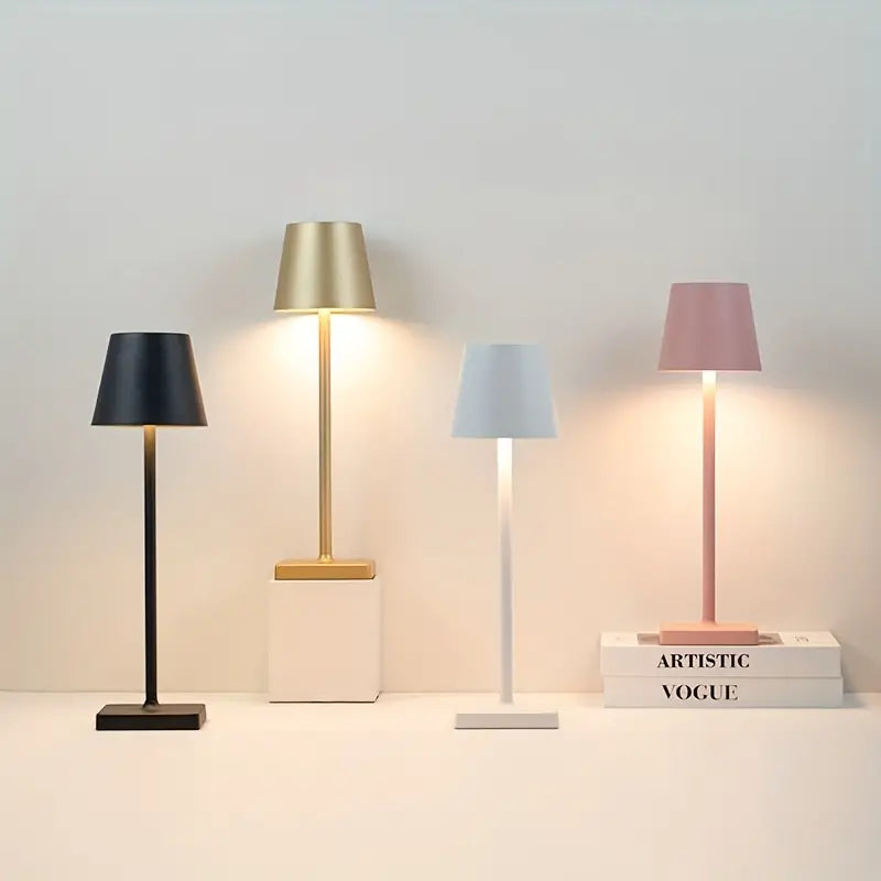 LumoGlow Wireless LED Table Lamp — Touch Control, 20Hr Battery 14
