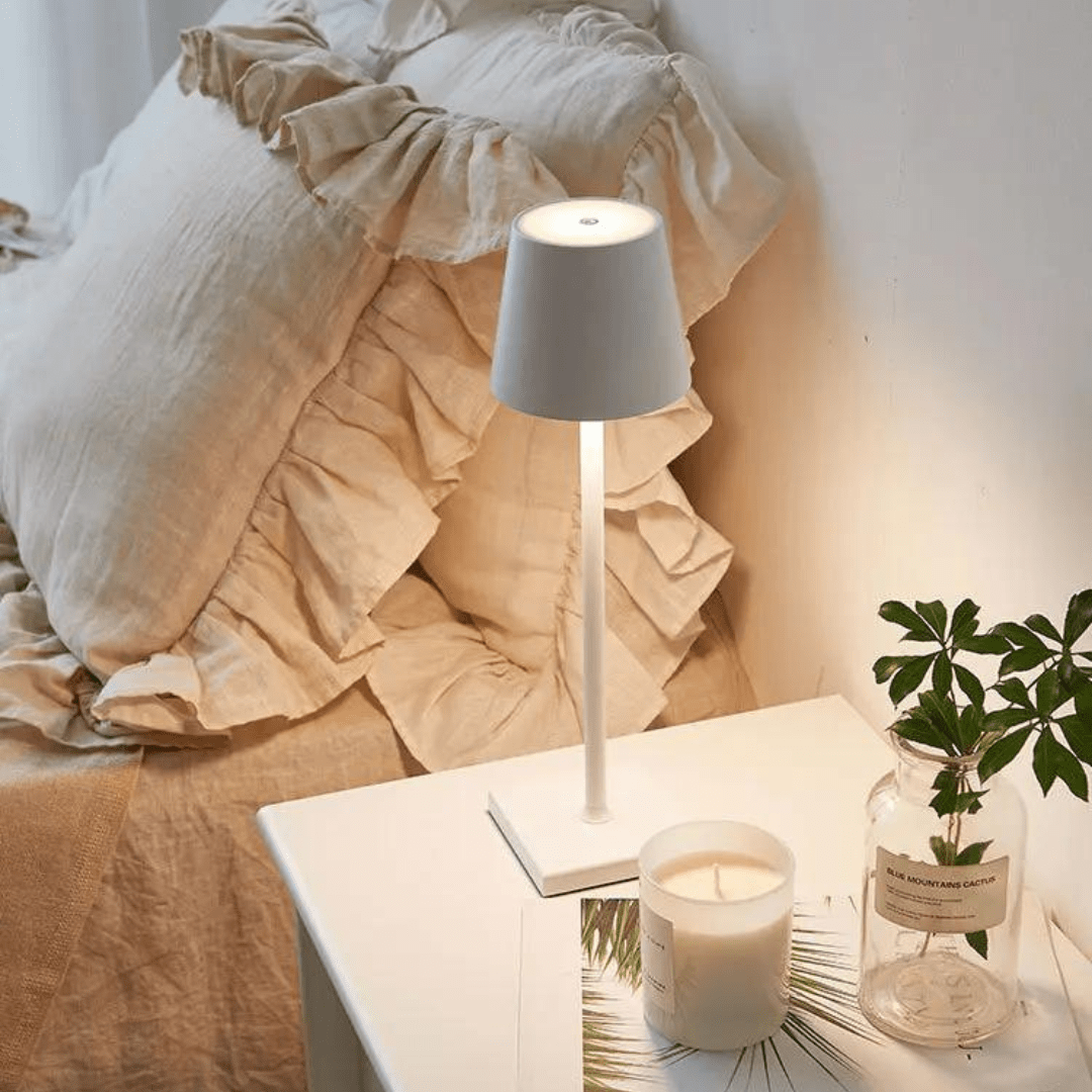 LumoGlow Wireless LED Table Lamp — Touch Control, 20Hr Battery 2