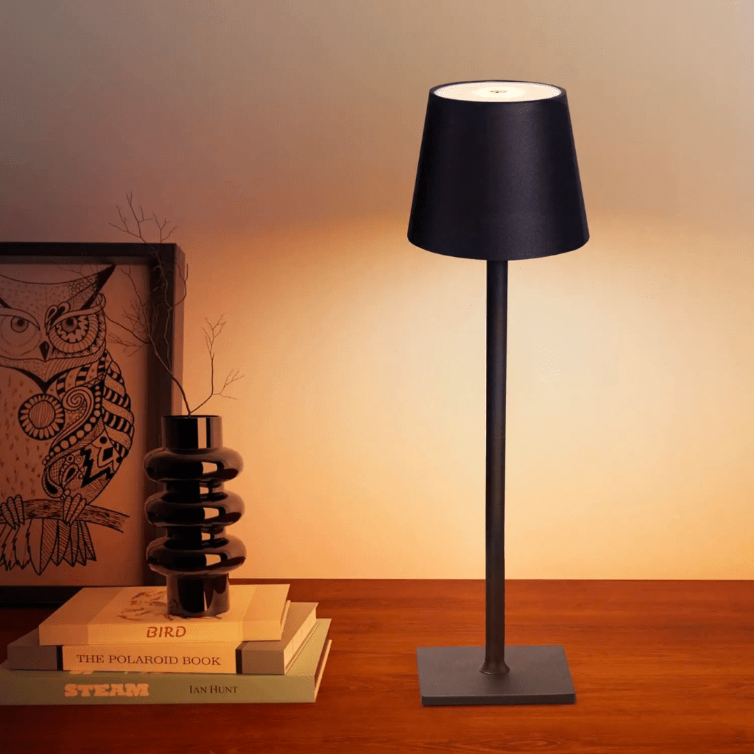 LumoGlow Wireless LED Table Lamp — Touch Control, 20Hr Battery 5
