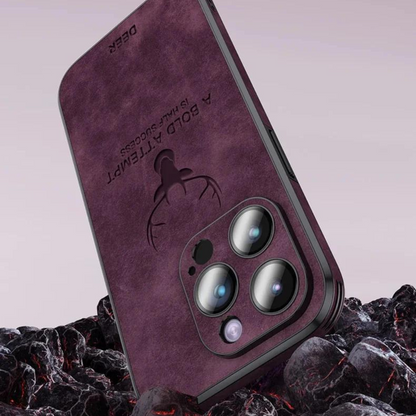 Genuine Leather iPhone Case — Slim & Shockproof Design 18
