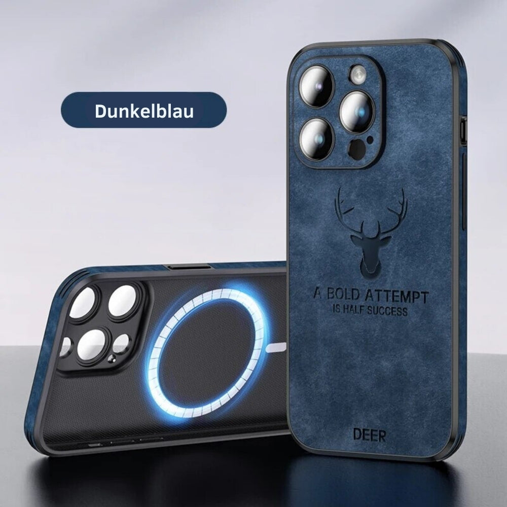 Genuine Leather iPhone Case — Slim & Shockproof Design 2