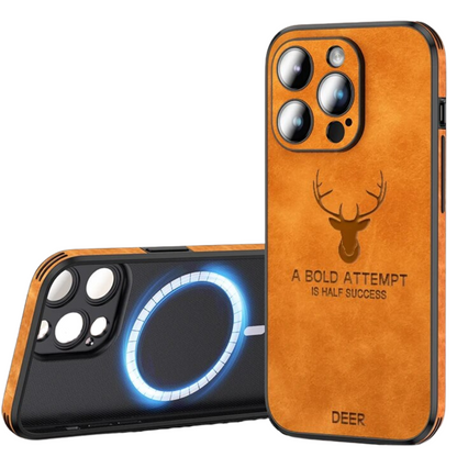 Genuine Leather iPhone Case — Slim & Shockproof Design 23