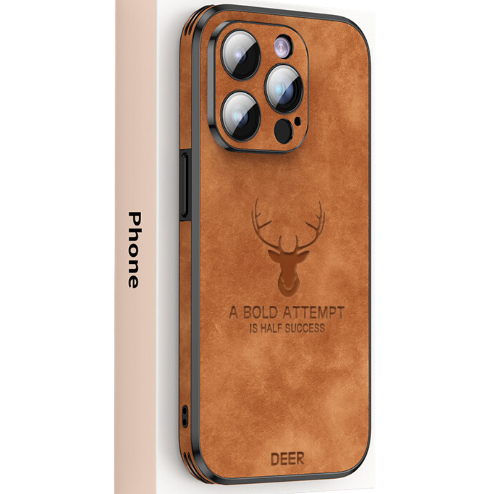 Genuine Leather iPhone Case — Slim & Shockproof Design 25