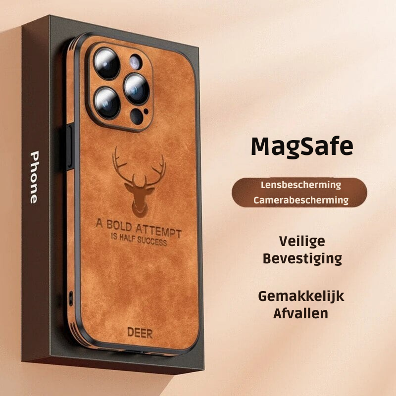 Genuine Leather iPhone Case — Slim & Shockproof Design 4