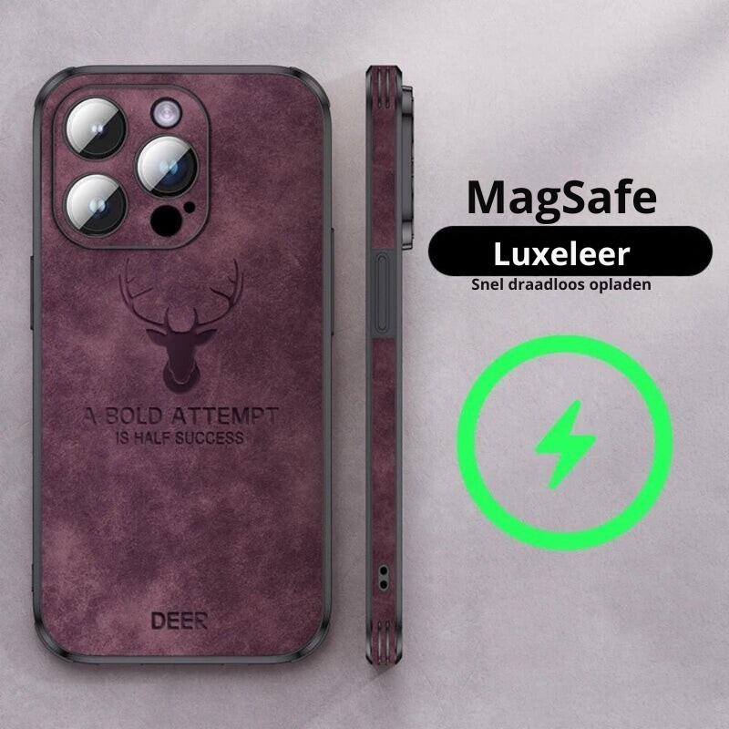 Genuine Leather iPhone Case — Slim & Shockproof Design 7