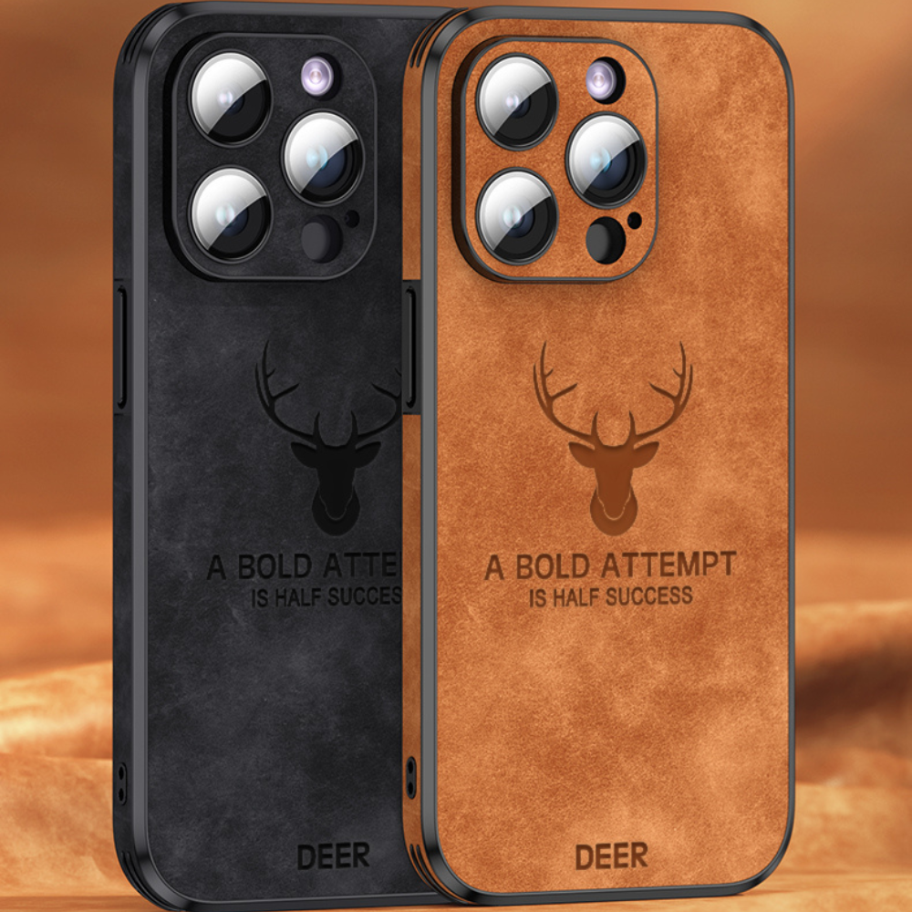 Genuine Leather iPhone Case — Slim & Shockproof Design 9
