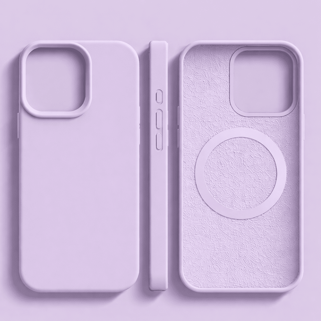 Magnetic Silicone iPhone Case — MagSafe Slim & Soft Design 11