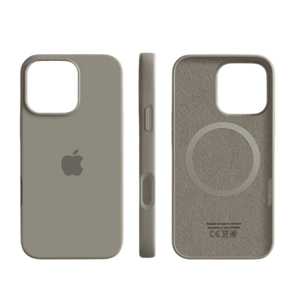 Magnetic Silicone iPhone Case — MagSafe Slim & Soft Design 3