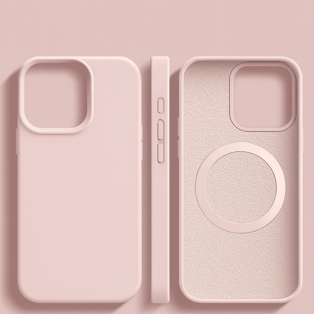 Magnetic Silicone iPhone Case — MagSafe Slim & Soft Design 9