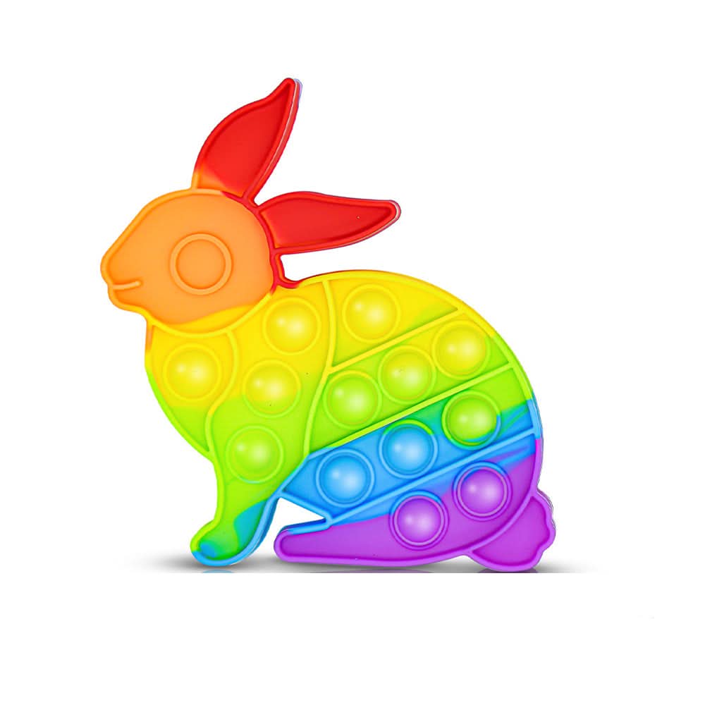 Squishy Push Pop Fidget Toy — Silicone Sensory Bubble 17