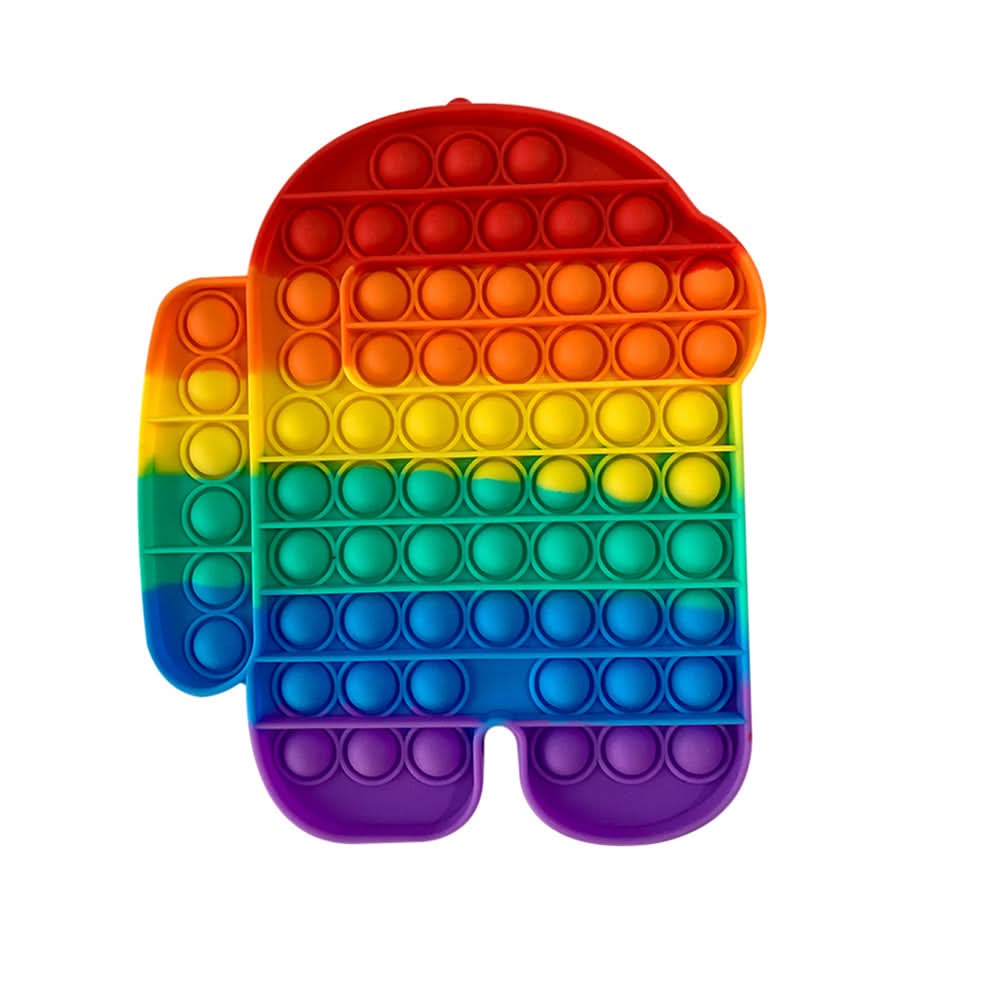 Squishy Push Pop Fidget Toy — Silicone Sensory Bubble 18