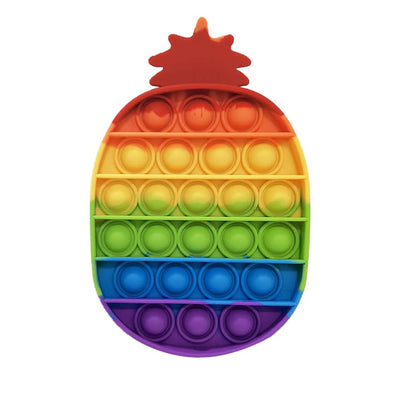 Squishy Push Pop Fidget Toy — Silicone Sensory Bubble 26