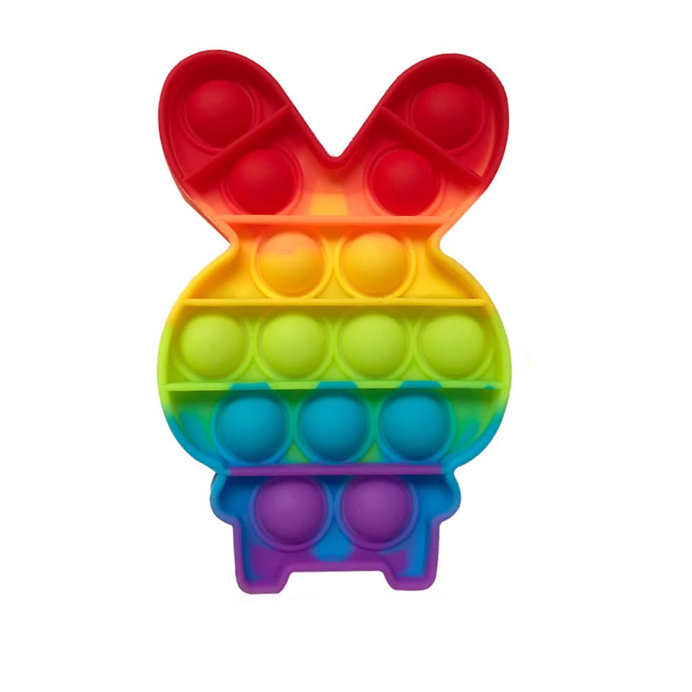 Squishy Push Pop Fidget Toy — Silicone Sensory Bubble 27