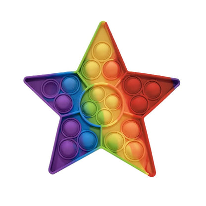Squishy Push Pop Fidget Toy — Silicone Sensory Bubble 28