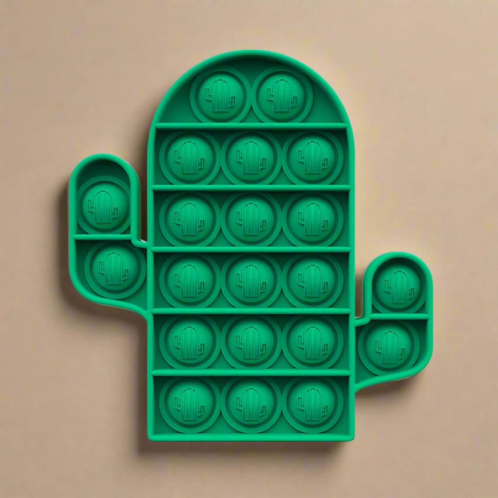 Squishy Push Pop Fidget Toy — Silicone Sensory Bubble 4
