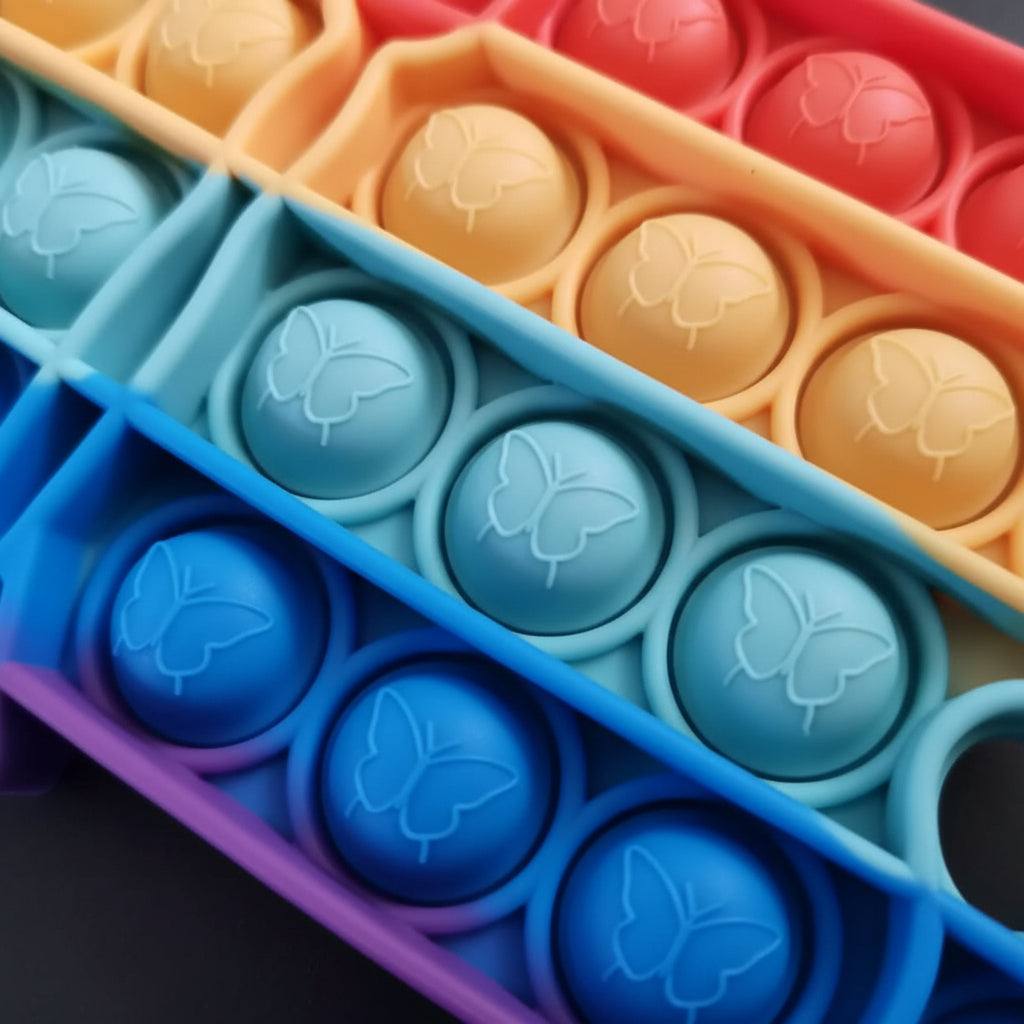 Squishy Push Pop Fidget Toy — Silicone Sensory Bubble 6