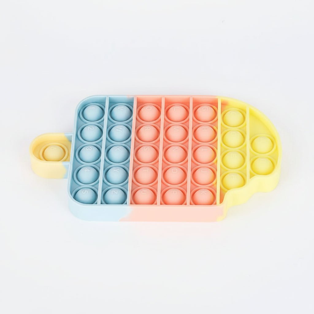 Squishy Push Pop Fidget Toy — Silicone Sensory Bubble 7