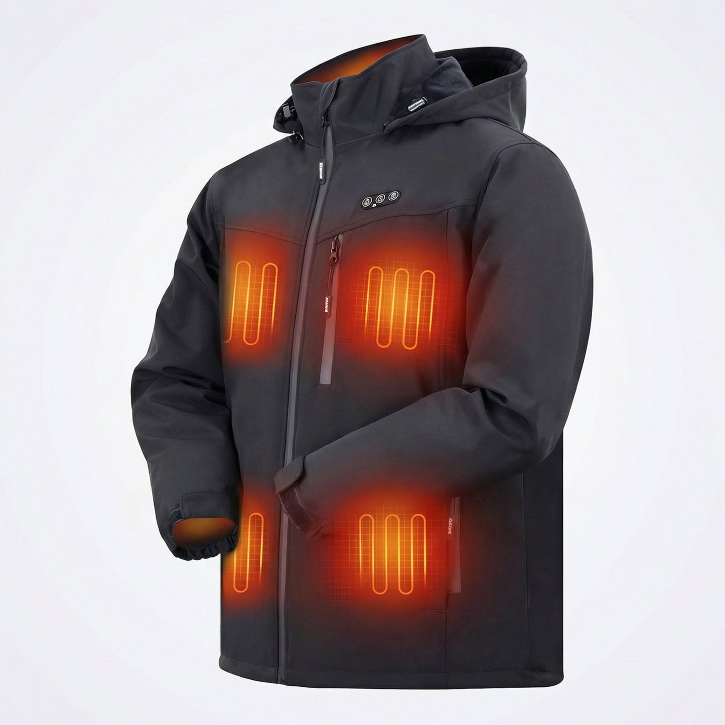 Men's Heated Jacket — 8-Zone Rechargeable Winter Coat 2