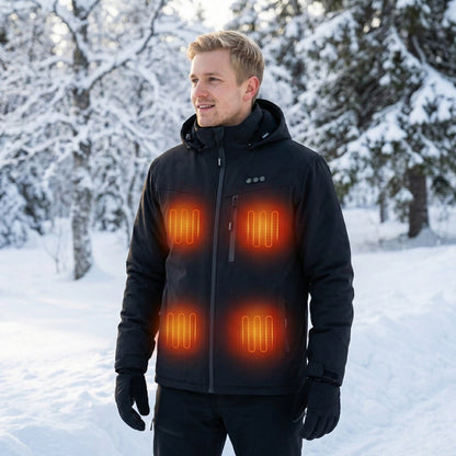 Men's Heated Jacket — 8-Zone Rechargeable Winter Coat 3