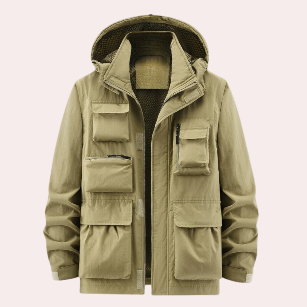 Men's Waterproof Winter Parka — Quilted Regular Fit Coat 3