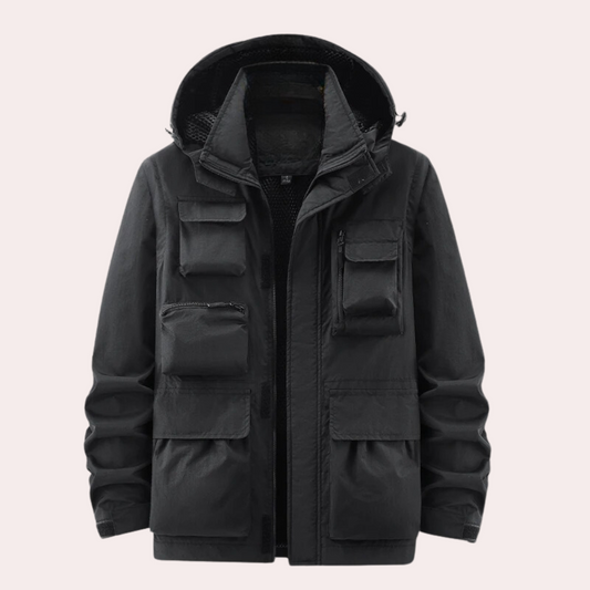 Men's Waterproof Winter Parka — Quilted Regular Fit Coat 1