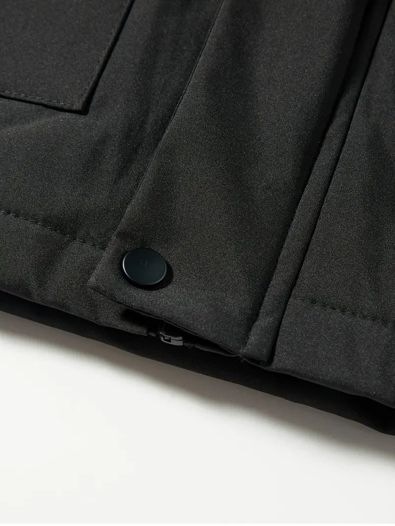 Men's Waterproof Winter Parka — Down-Filled Regular Fit Coat 3